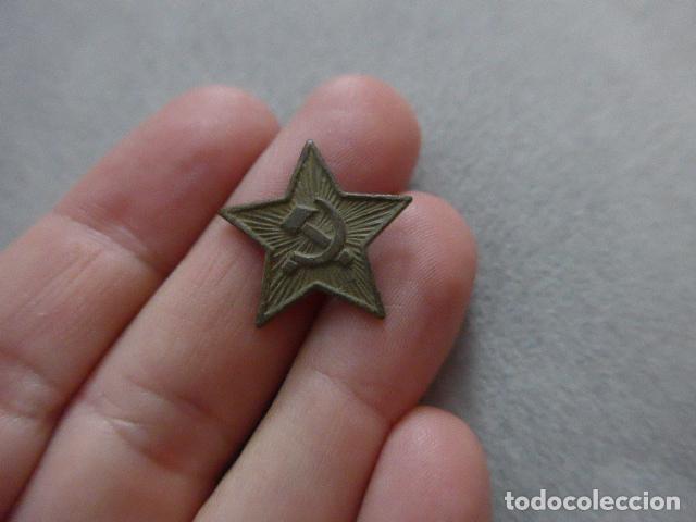 Militaria: Antigua insignia comunista original de Guerra civil
