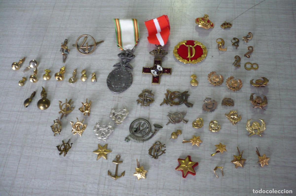 Militaria: lote de insignias MIRAR FOTOS