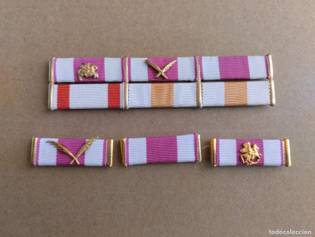 Militaria: Lote pasadores militares. Reservados