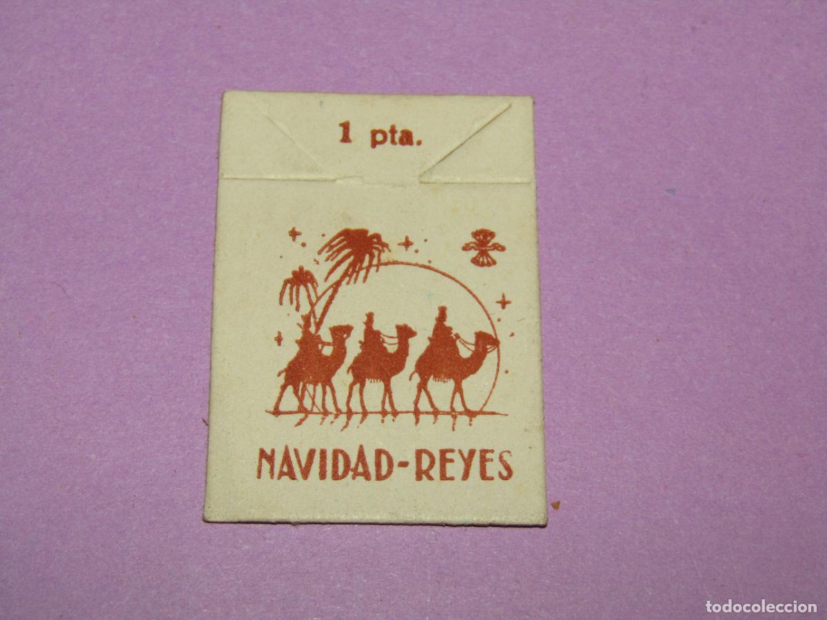 Militaria: Emblema Auxilio Social 1 Pta. FRENTE DE JUVENTUDES - Campa&ntilde;a de Navidad y Reyes