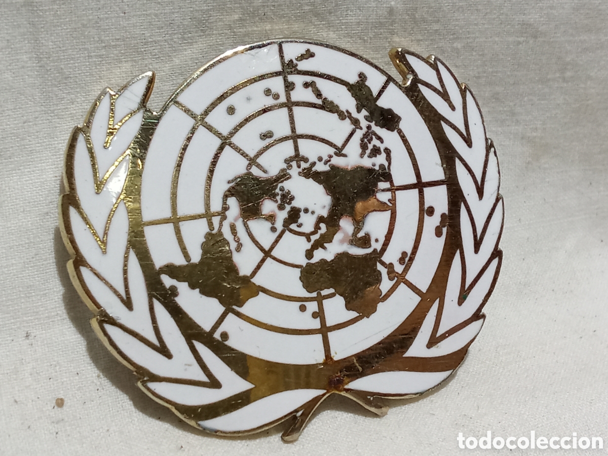 Militaria: INSIGNIA/ BROCHE DE LA ONU