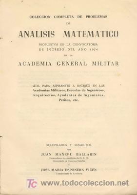 Militaria: 1954 PROBLEMAS INGRESO ACADEMIA GENERAL MILITAR