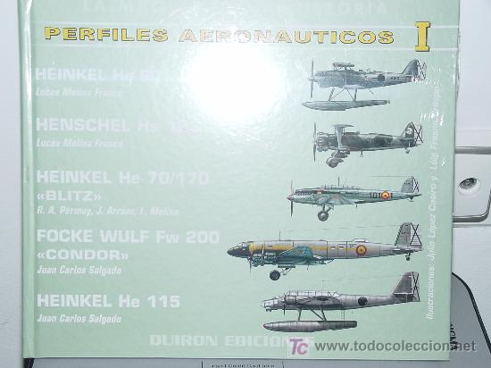 Militaria: PERFILES AERONAUTICOS. TOMO 1 Y &Uacute;NICO HASTA EL MOMENTO. EDICI&Oacute;N DE LUJO.