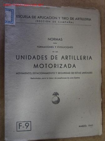 Militaria: Unidades de artilleria motorizada