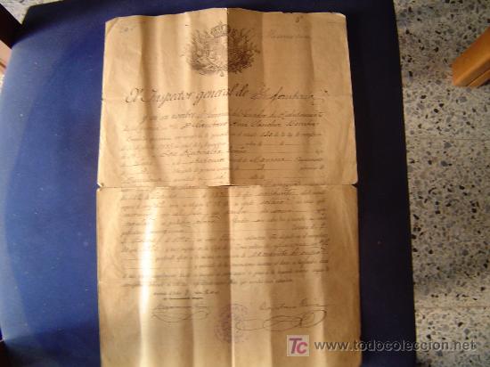 Militaria: Documento militar
