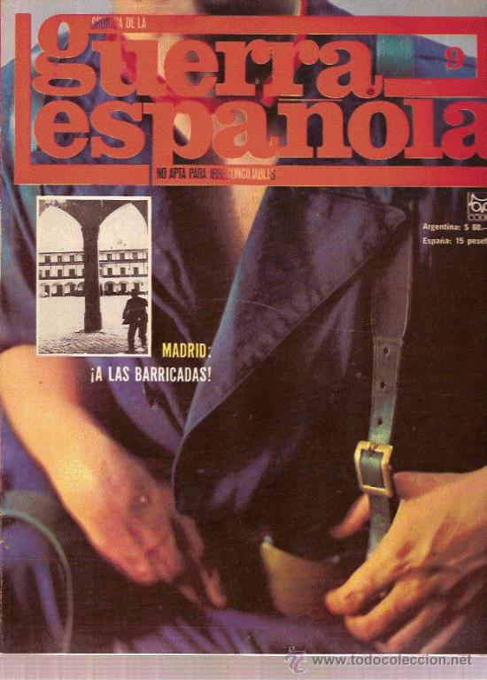 Militaria: CRONICA DE LA GUERRA ESPA&Ntilde;OLA N&ordm; 9 MADRID EL GRAN FRACASO ED CODEX