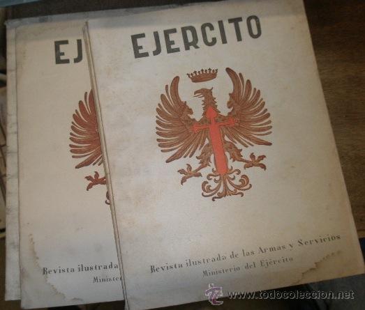 Militaria: 4 revistas Ej&eacute;rcito, n&ordm; 342, 343, 344, 350