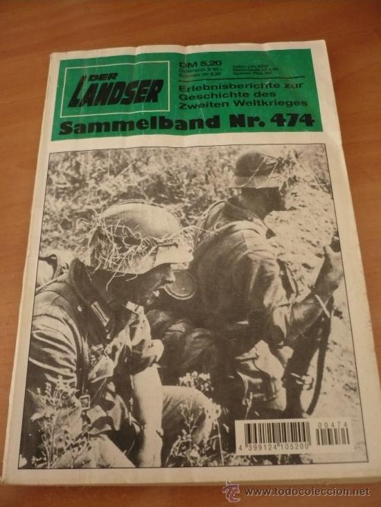 Military Antiques: DER LANDSER - TOTENINSEL IM PAZIFIK - BOMBER UBER ENGLAND Y EINZELKAMPFER DES SEEKRIEGES. 3 NOVELAS