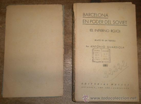 Militaria: Barcelona en poder del Soviet, 24 p&aacute;g. - Foto 1