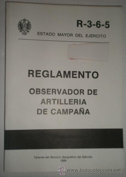 Militaria: Observador de artiller&iacute;a de campa&ntilde;a, p&aacute;ginas sin numerar