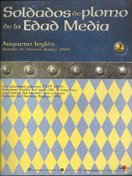 Militaria: FASCICULO 2&ordm; DE SOLDADOS DE PLOMO DE LA EDAD MEDIA