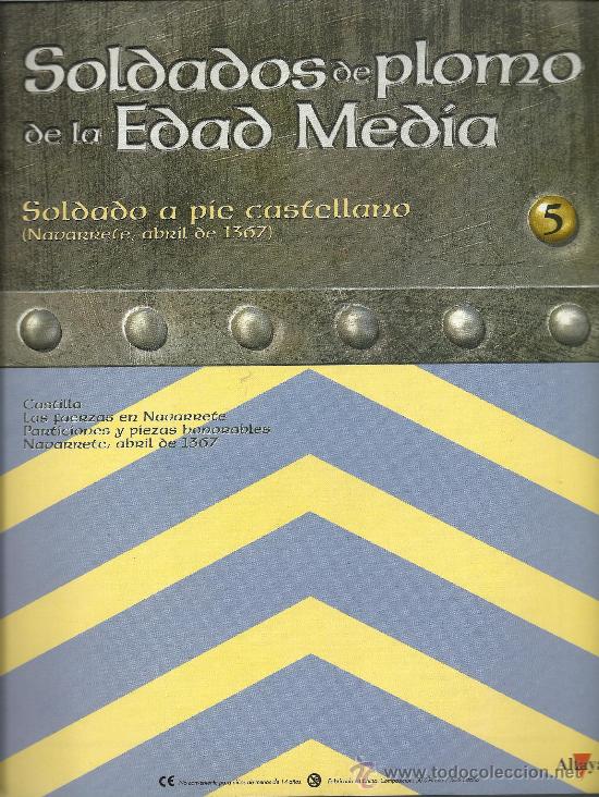 Militaria: FASCICULO 5&ordm; DE SOLDADOS DE PLOMO DE LA EDAD MEDIA