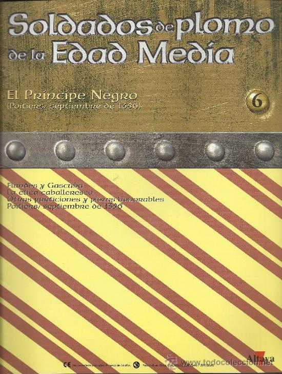 Militaria: FASCICULO 6&ordm; DE SOLDADOS DE PLOMO DE LA EDAD MEDIA