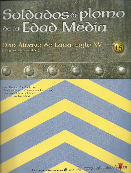 Militaria: FASCICULO 15&ordm; DE SOLDADOS DE PLOMO DE LA EDAD MEDIA