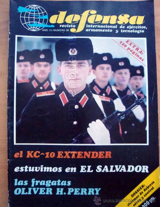 Militaria: Revista internacional de ej&eacute;rcitos armamento y tecnolog&iacute;as defensa a&ntilde;o IV n&ordm; 38