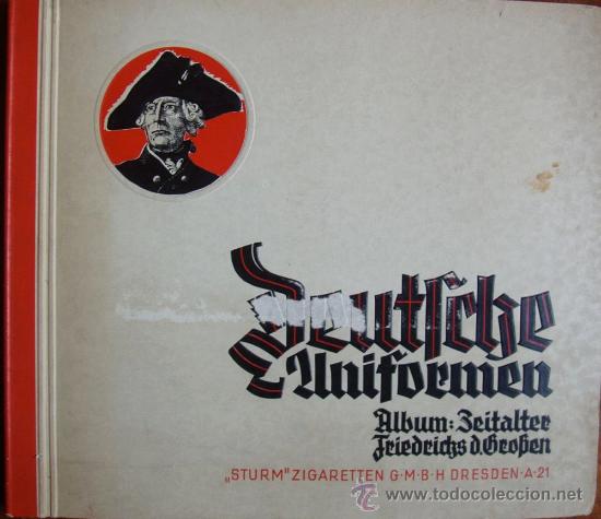 Militaria: LIBRO ALBUM DE CROMOS PRIMOROSO. UNIFORMES ALEMANES. ALEMAN DEUTSCHE UNIFORMEN