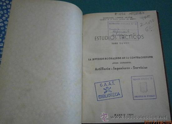 Militaria: La divisi&oacute;n acorazada en la contraofensivas, 60 p&aacute;ginas. 1944