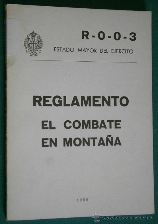 Militaria: El combate en monta&ntilde;a, 1980, 100 p&aacute;ginas