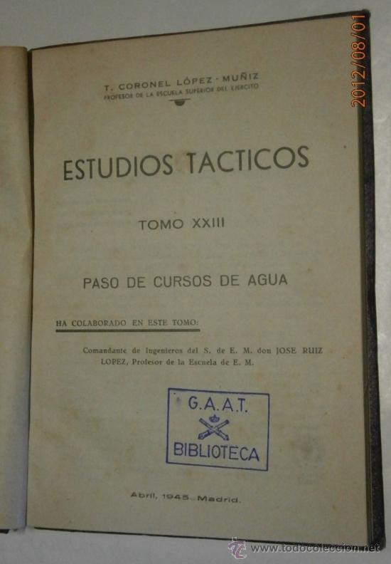 Militaria: Paso de cursos de agua, 1945