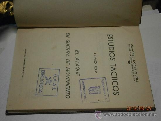Militaria: El ataque en guerra de movimiento, 1945. 77 p&aacute;ginas