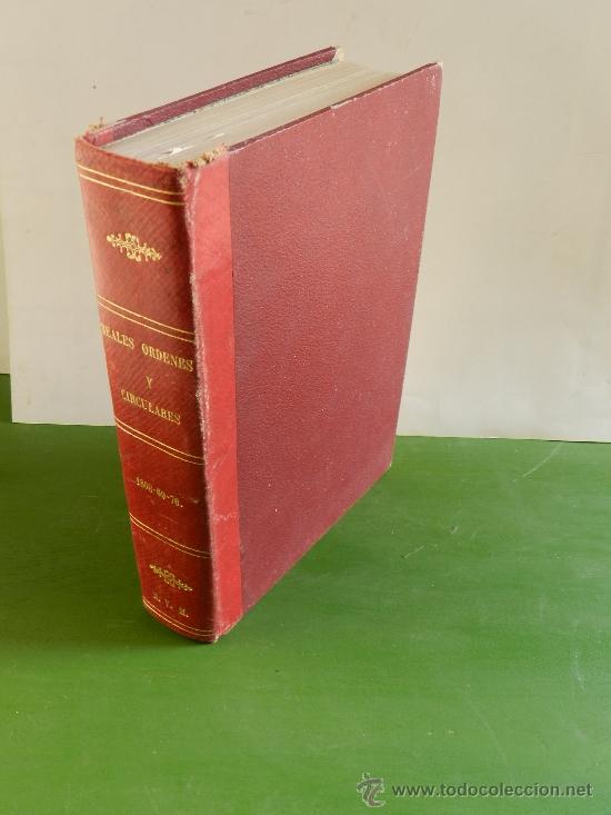 Militaria: COLECCION DE REALES ORDENES Y CIRCULARES DE ARTILLERIA