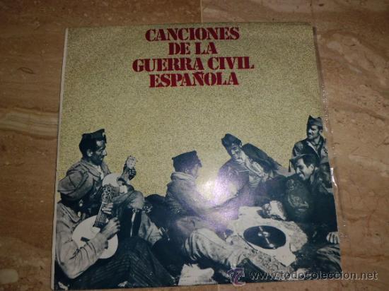 Militaria: canciones de la guerra civil espa&ntilde;ola (falangista soy,soy el novio de la muerte)excelente estado