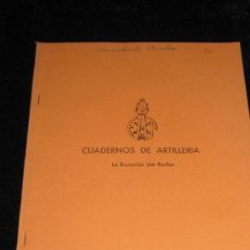 Militaria: CUADERNOS DE ARTILLERIA - ESTUDIO DE LA DEFENSA DE LAS COSTAS - LA ARTILLERIA EN ESTA DEFENSA - 1963. Lote 36528678