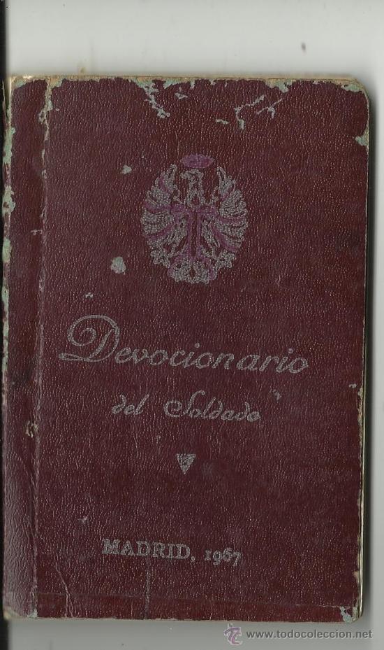 Militaria: Devocionario del soldado.1967  159 paginas