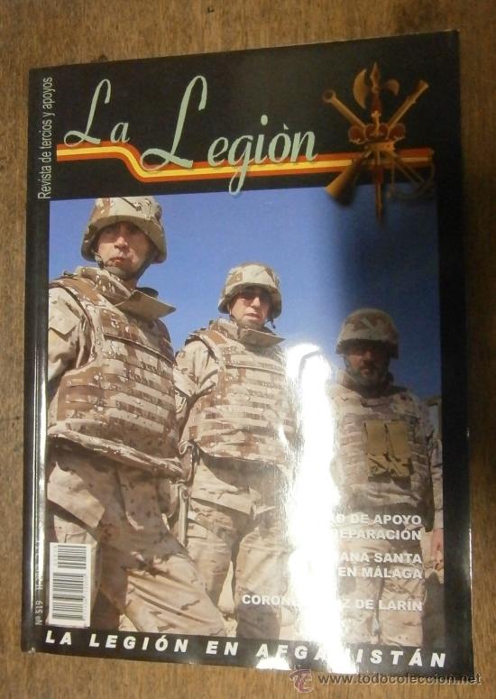 Militaria: Revista la legi&oacute;n n519, 64 p&aacute;ginas.