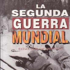 Militaria: LA SEGUNDA GUERRA MUNDIAL, BATALLAS DE ESCANDINAVIA - 2 TOMOS - EDITA : EDICIONES FOLIO