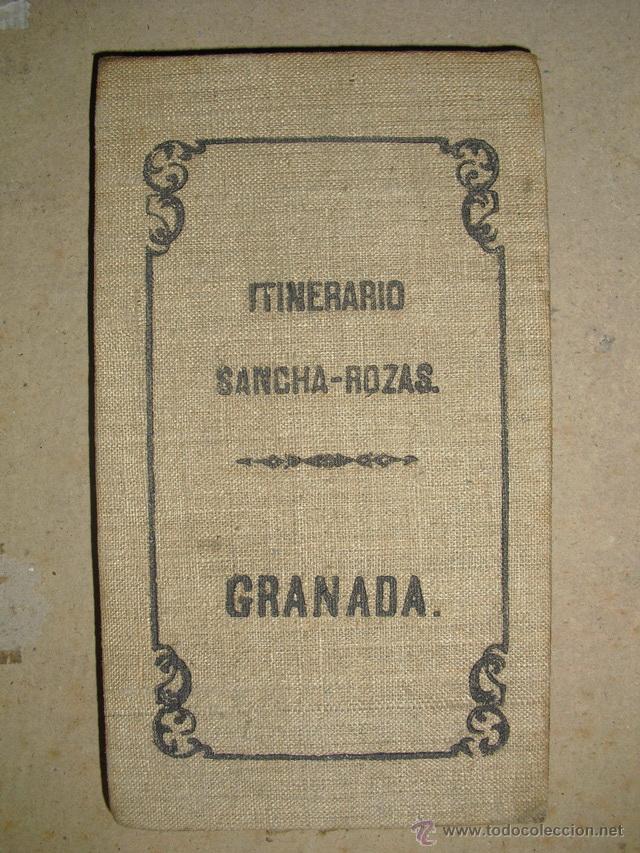 Militaria: 1860 ITINERARIOS TOPOGRAFICOS DE LAS COMUNICACIONES DE LA CAP. GENERAL DE GRANADA 90 LAMINAS