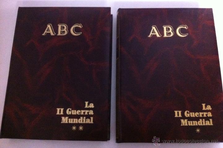 Militaria: lote dos tomos libros la segunda guerra mundia abc nuevos a estrenar !!