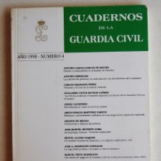 Militaria: CUADERNOS DE LA GUARDIA CIVIL, Nº 4, AÑO 1990.. Lote 43901299