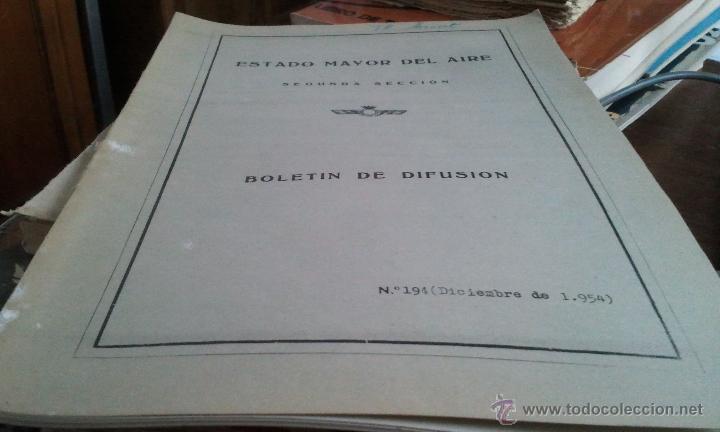 Militaria: Boletin de difusion del Ejercito del Aire estado mayor del aire n&ordm; 194