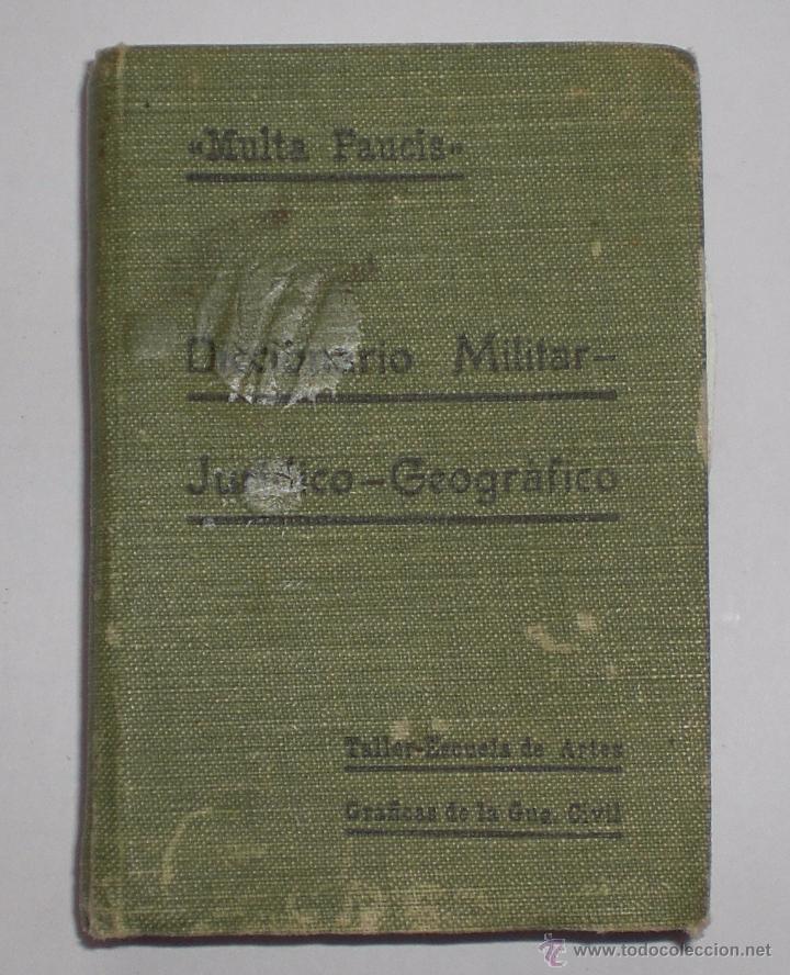 Military Antiques: Diccionario juridico militar 1928