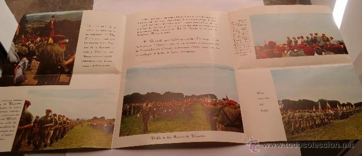 Militaria: REQUETES EN Montejurra,Programa TRIPTICO DE 1962 - Foto 2