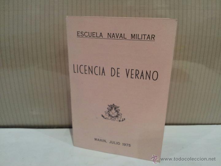 Military Antiques: escuela naval militar licencia de verano a&ntilde;o 1975 ver fotos
