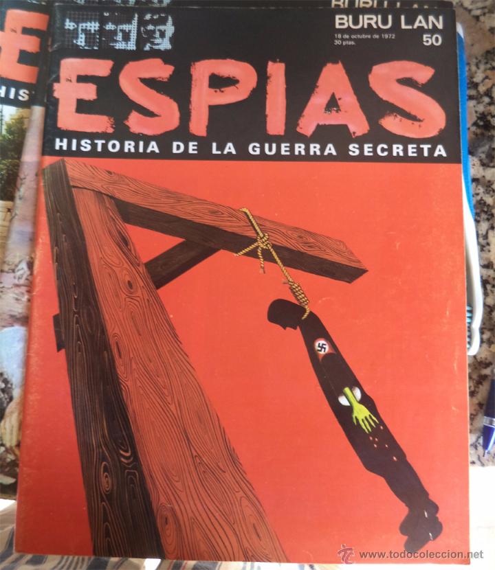 Militaria: FASCICULO 50 SEGUNDO DEL TOMO 5 Pags 25/48 ESPIAS BURULAN 1.971
