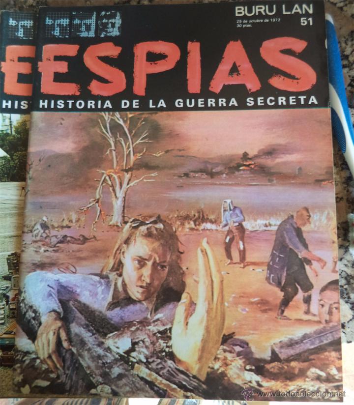 Militaria: FASCICULO 51 TERCERO DEL TOMO 5 Pags. 48/72 ESPIAS BURULAN 1.971