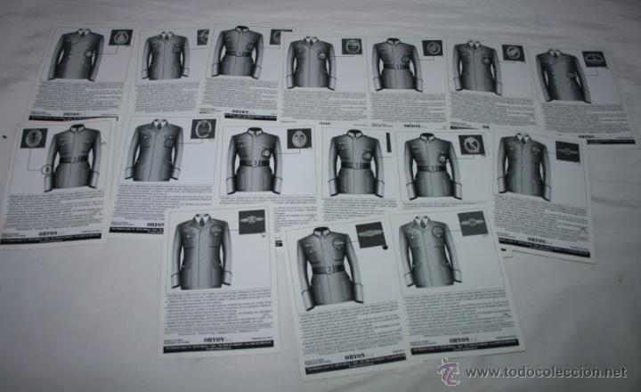 Military Antiques: LOTE DE 16 FICHAS O FOLLETOS DE INSIGNIAS ORYON DEL EJERCITO ALEMAN