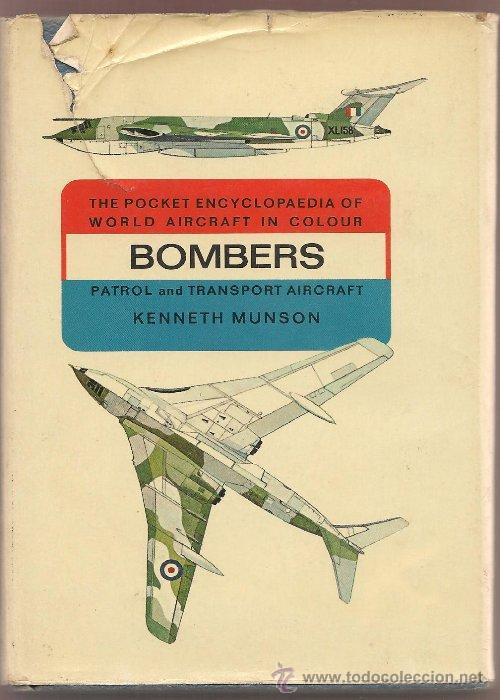 Military Antiques: aviaci&oacute;n THE POCKET ENCICLOPEDIA OF THE WORD AIRCRAFT IN COLOUR BOMBERS PATROL and TRANSPORT AIRC