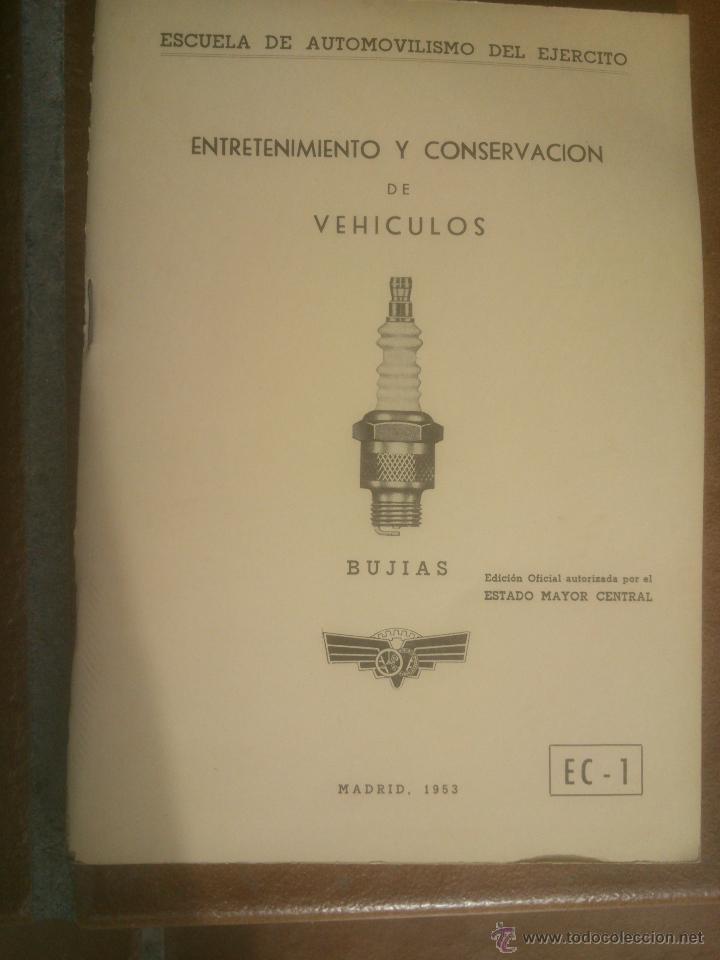 Militaria: Automovilismo. ENTRETENIMIENTO Y CONSERVACI&Oacute;N DE VEH&Iacute;CULOS.BUJIAS