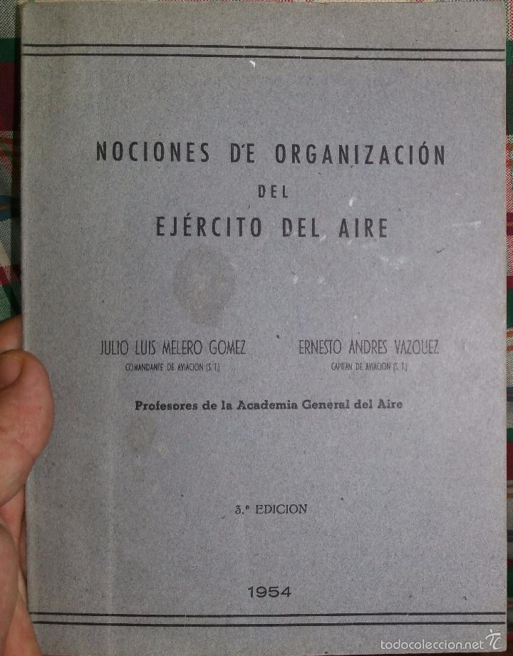 Militaria: NOCIONES DE ORGANIZACION DEL EJERCITO DEL AIRE