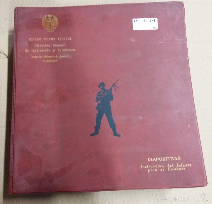 Militaria: &Aacute;lbum de diapositivas Estado Mayor Central, Direcci&oacute;n general de instituci&oacute;n y ense&ntilde;anza