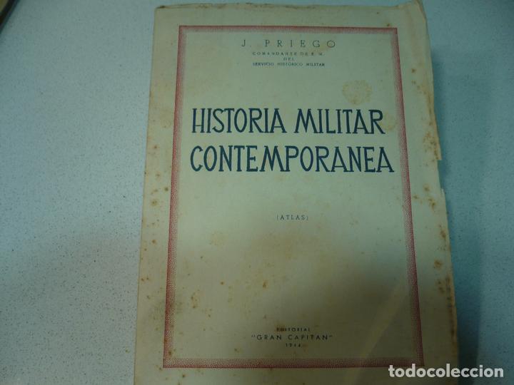 Militaria: HISTORIA MILITAR CONTEMPORANEA ATLAS J.PRIEGO 1944 MADRID
