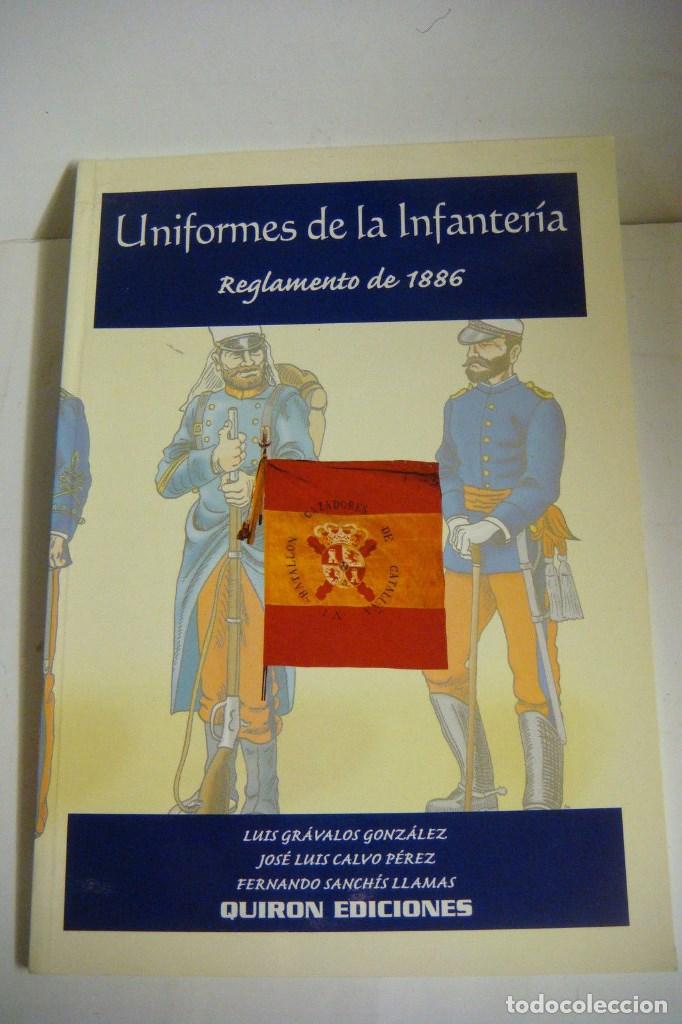 Military Antiques: LIBRO DE UNIFORMES DE LA INFANTERIA REGLAMENTO DE 1886 ( P )