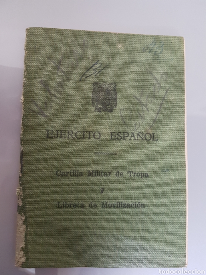 Military Antiques: CARTILLA MILITAR A&Ntilde;O 1952 VOLUNTARIO