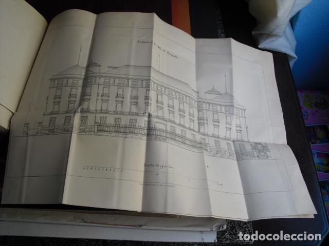 Militaria: 1878 PROYECTO DE UN EDIFICIO EN EL TERRENO DE BUENA-VISTA EN MADRID ( HOY CUARTEL GRAL DEL EJERCITO)