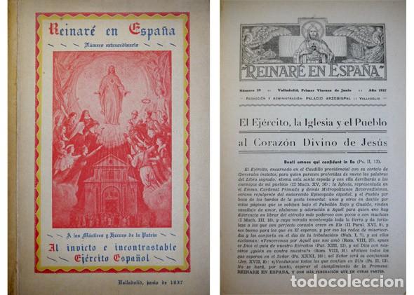 Militaria: Reinar&eacute; en Espa&ntilde;a. N&uacute;mero 39. Primer Viernes de Junio, A&ntilde;o 1937. Extraordinario.: Al invicto... 1937