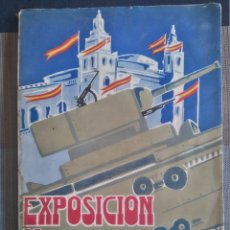 Militaria: EXPOSICIÓN DE GUERRA . CATALOGO MATERIAL TOMADO AL ENEMIGO. DE 1938. EN SAN SEBASTIAN. Lote 96752183